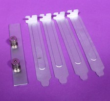 Mac pro 2009 2010 2012 set of 4 PCI slot cover plates retaining bracket