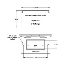 Mulberry 30451 Wallplates and Accessories