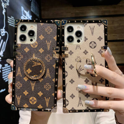 For Samsung Galaxy S26 Ultra S25 + S24 S23 S22 Luxury Retro Flower Leather Case