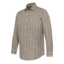 Beretta Bryggen Shirt Apricot  Bordeaux Check