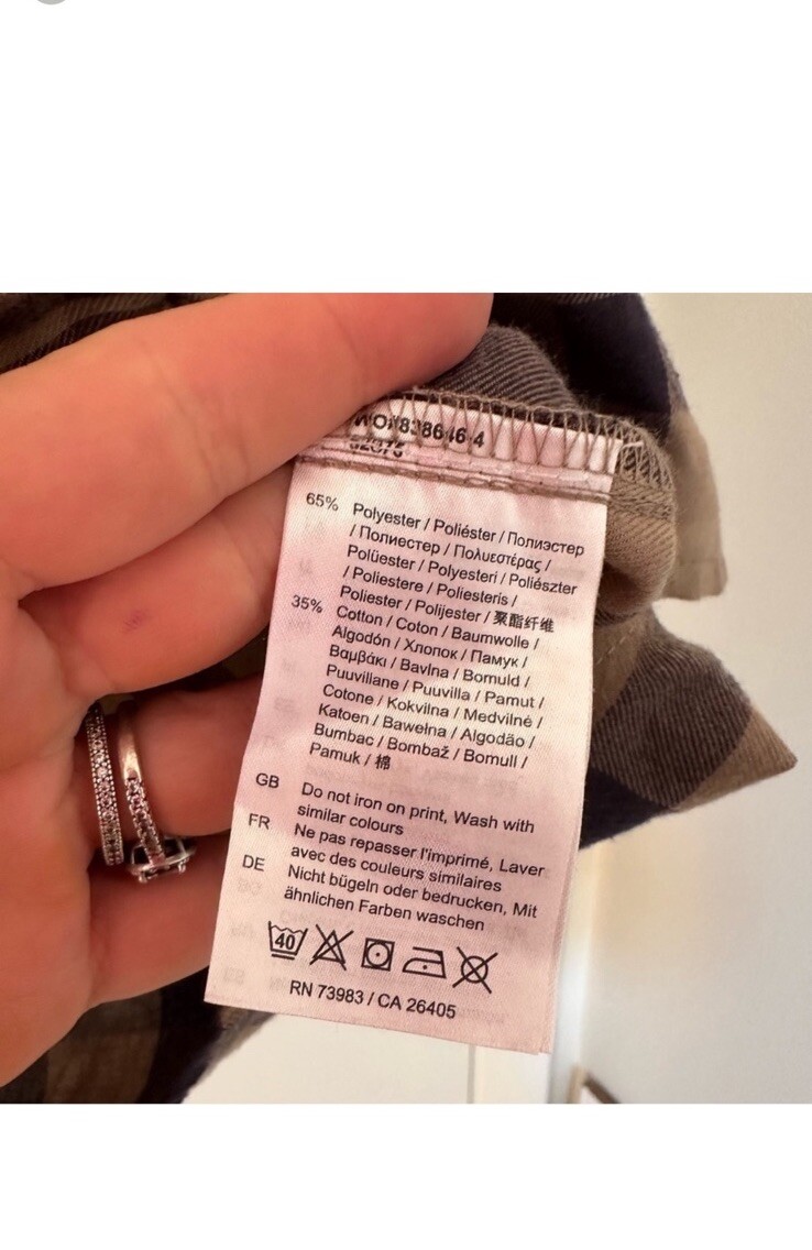 Helly Hansen Plaid Button Down Shirt Size XL - image 5