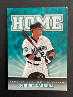 2005 Leaf Miguel Cabrera #H-10 - 50% off 5 or more under $5
