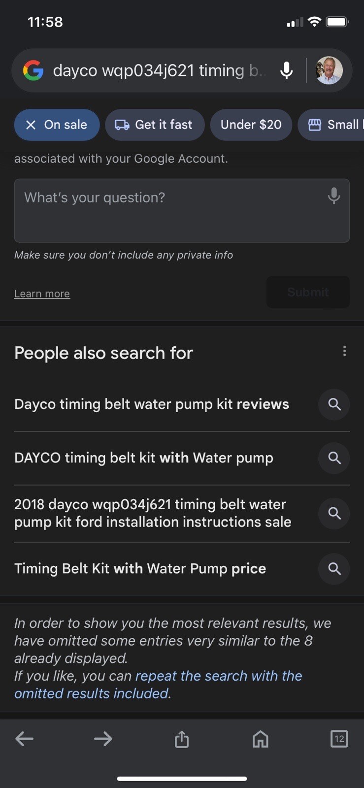 WATER PUMP and TIMING BELT SET! - WQP034J621 - EVERYTHING IN PICS - BRAND NEW!