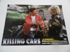 Jürgen Prochnow Autogramm signed A4 Kinoaushangbild "Killing Cars"