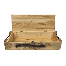 Wooden Artillery Crate 75mm - 125mm 33x12x8 - Used