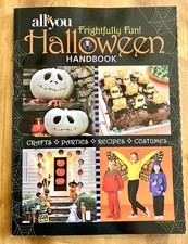 FRIGHTFULLY FUN HALLOWEEN HANDBOOK by ALL YOU 2013 CRAFTS PARTIES RECIPES VG