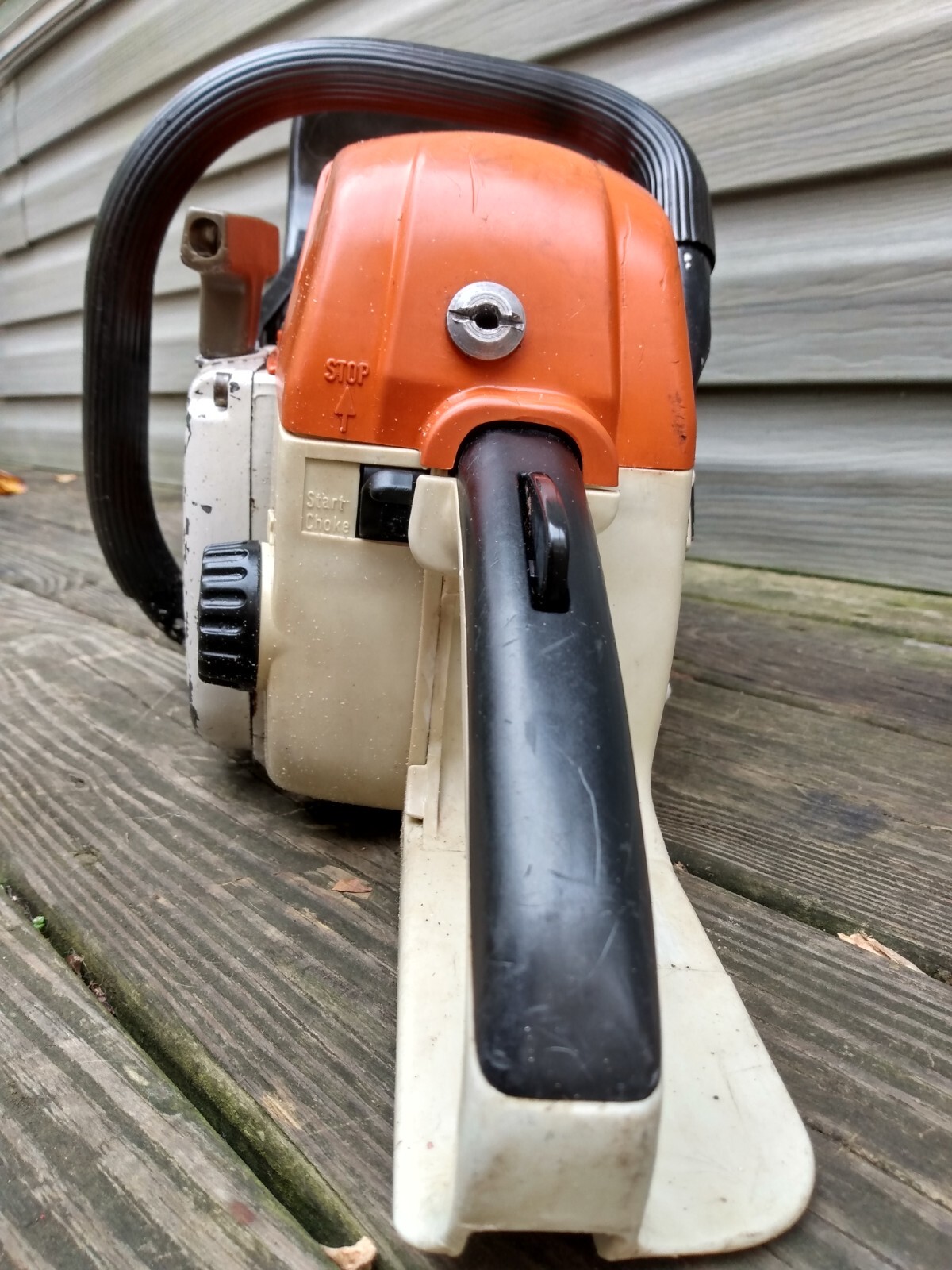 Stihl 028 wb wood boss chainsaw. runs good. electronic quickstop eBay