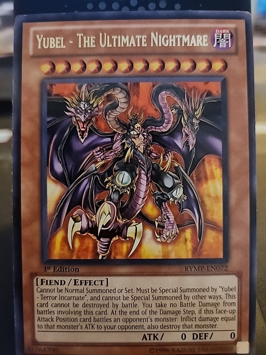 Yubel - The Ultimate Nightmare - 1st Edition - Rare Foil - Yugioh Dark Monster | eBay Yubel - The Ultimate Nightmare - 1st Edition - Rare Foil - Yugioh Dark Monster | eBay