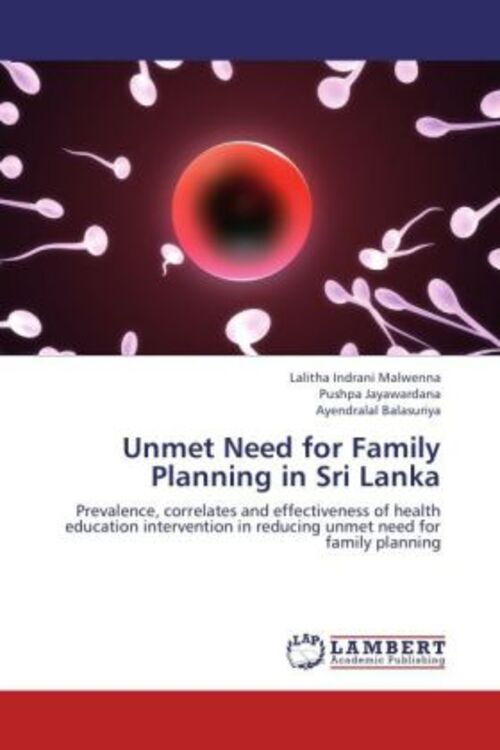 Thumbnail - Lalitha Indrani Malwenna (u. A.) | Unmet Need For Family Planning In