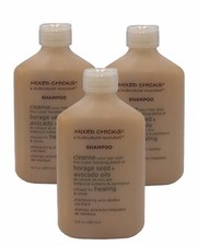 3 Pack Mixed Chicks Clarifying Shampoo Deep Cleansing 10 oz Avocado Oil Shine
