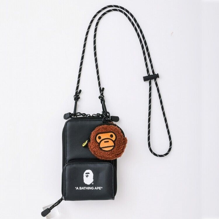 BAPE KIDS A Bathing Ape Smartphone Shoulder Bag MILO Coin BAPE KIDS A Bathing Ape Smartphone Shoulder Bag MILO Coin