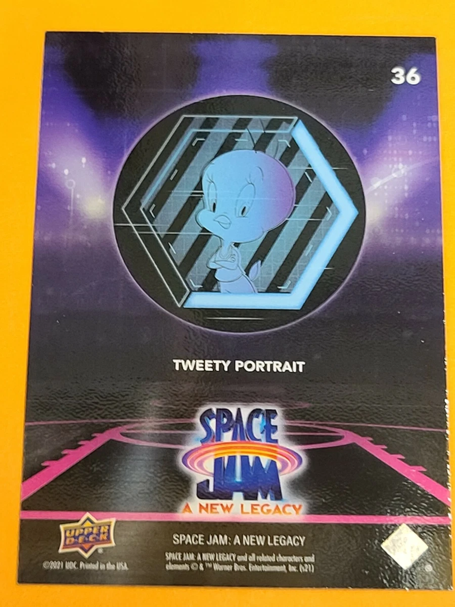 New 2021 Upper Deck Space Jam #36 Tweety Portrait | eBay