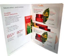 Clarins Super Restorative Day & Night Cream SAMPLE 2ml x2=4ml hurungana extract