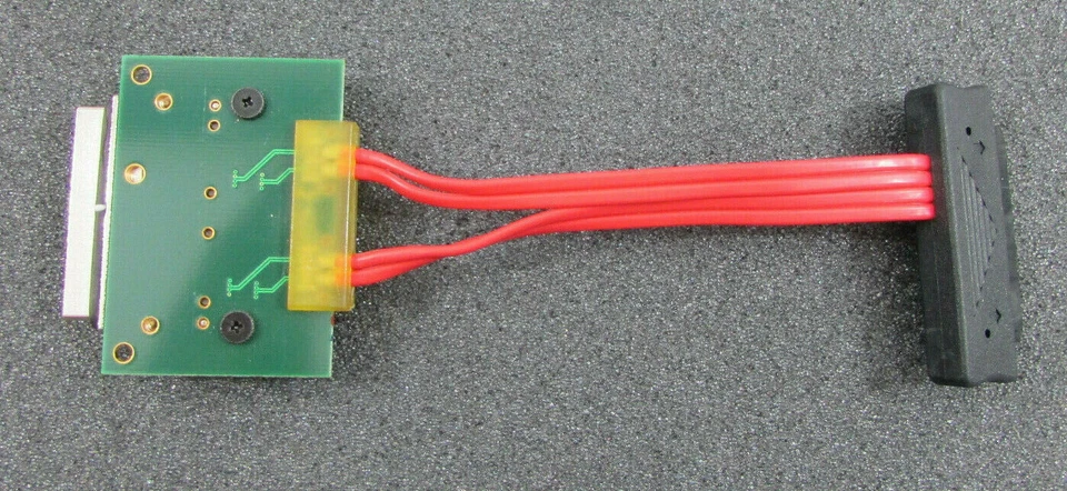 IBM External Mini-SAS PCB w/ Molex 45/08 95P4669 H82756 To Molex SATA Female - Image 2 of 4