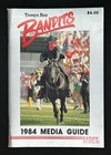 Tampa Bay Bandits Media Guide 1984 USFL United States Football League Magazine