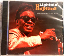 LIGHTIN' HOPKINS Live from the Ash Grove... Plus! *Sealed** CD w/ Bonus Tracks