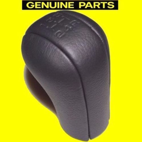 NISSAN GENUINE SKYLINE GEAR SHIFT KNOB GTR LEATHER OEM R32 R33 R34