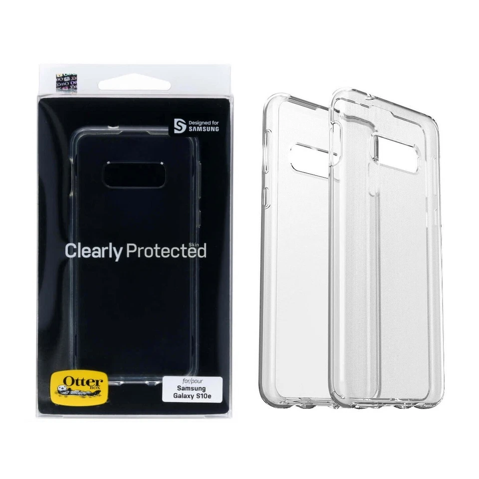 ZAGG S10e Glass Screen Saver + Otterbox Clear Case Cover for Samsung Galaxy S10e - Image 2 of 4