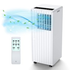 Portable Air Conditioner 9000BTU, 3in1 Air Conditioning Unit Dehumidifies & Fans