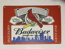 St. Louis Cardinals - Budweiser Beer Sign - Brendan Donovan Bud Light