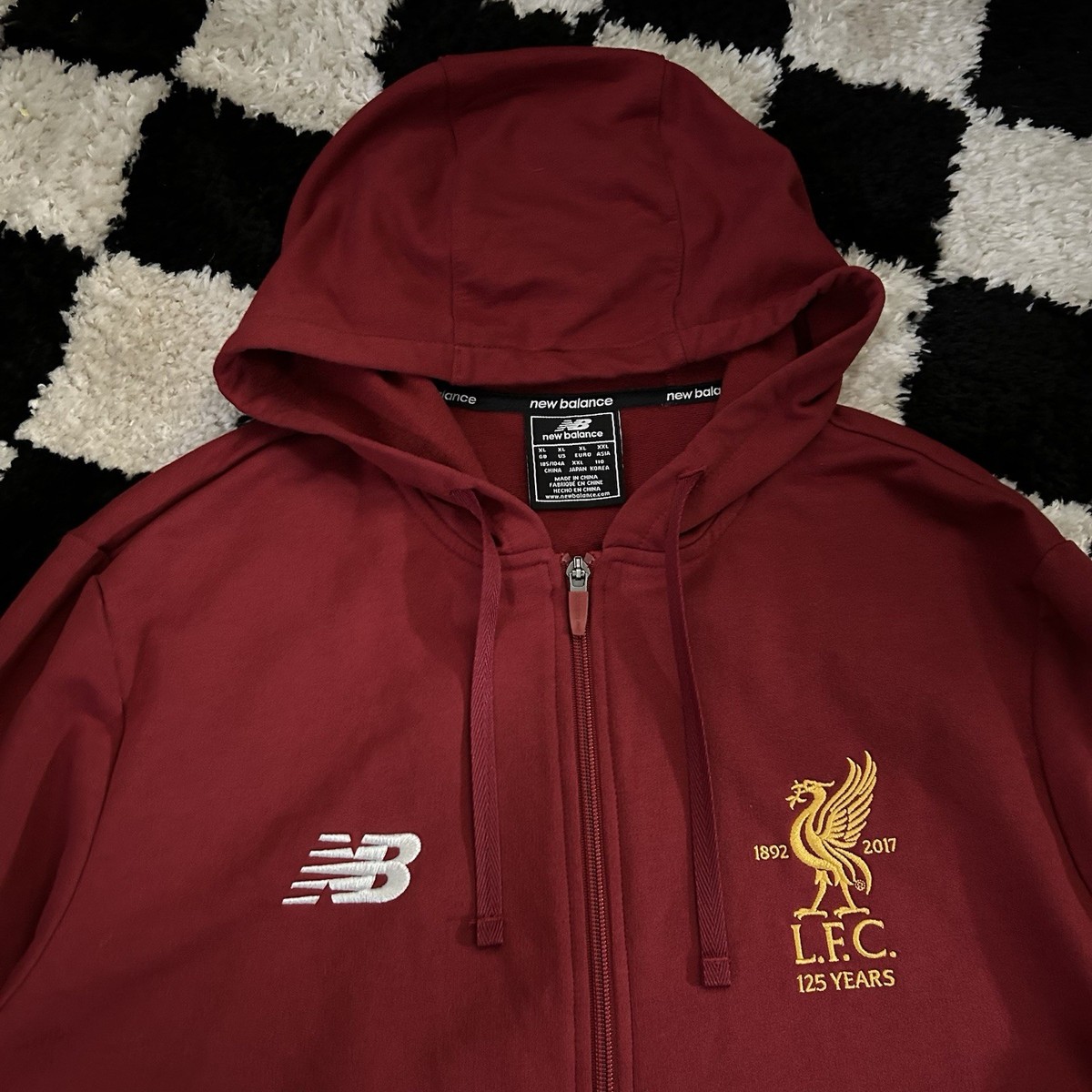 New Balance 2017/18 Liverpool Track Jacket 125 Years Training Full
