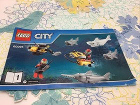 LEGO City 60095 Illustrated Instruction Manuals Only Books ( 1, 2, 3 & 4 ) 2014