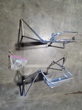 73-87 GM CHEVROLET GMC C K TRUCK WEST COAST MIRRORS STAINLESS VERY NICE