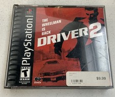 Driver 2 PS1 PlayStation 1 Damaged Case Complete Tested -- S2G --