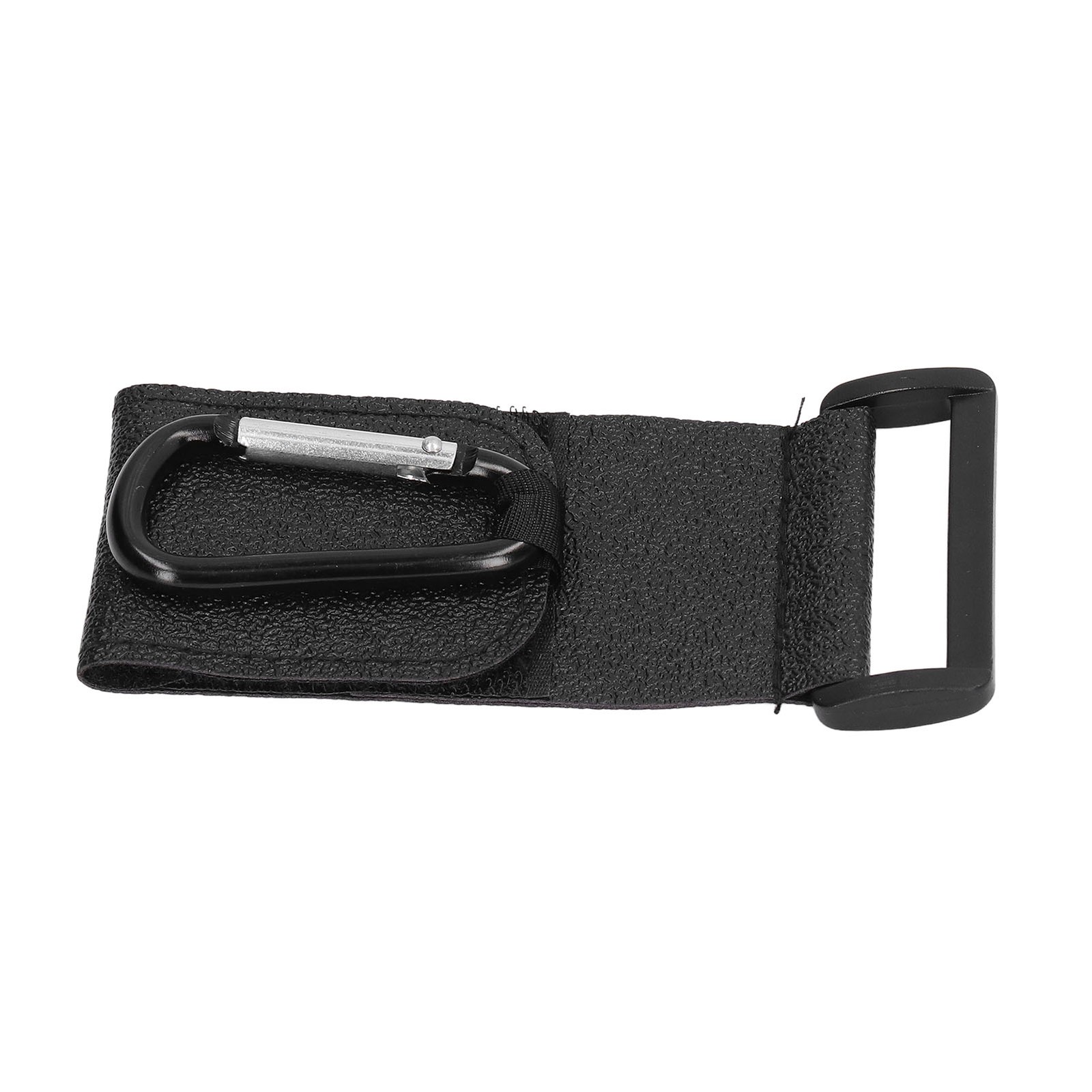 2pcs Black Baby Stroller Hook Hands-Free Adjustable Stroller Clip For Parents