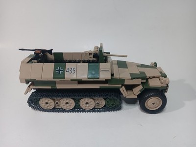 Cobi sd.kfz.261/10 ausf.c Half track set 2474 rare