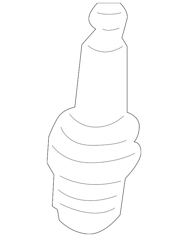 Genuine Mitsubishi Spark Plug 1822A002