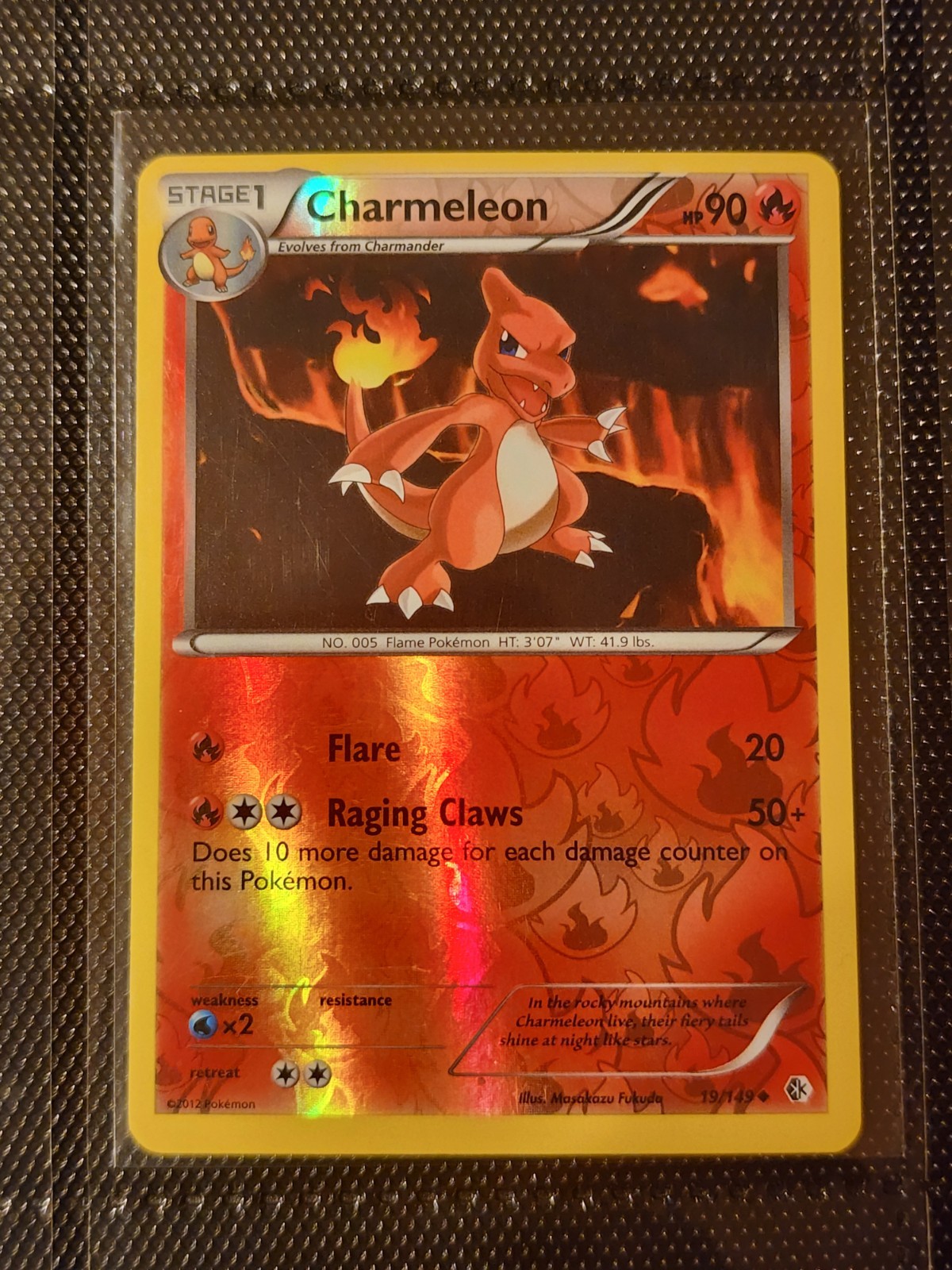 Charmeleon 19/149 Boundaries Crossed Reverse Holo NM Pokemon Card