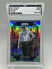 2021 Panini Prizm Rex Ryan #289 Silver Prizm APG Mint 9