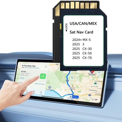 Upgraded Navigation SD Card Map Compatible with 2024+ MX-5, 2025 3/ CX-30, 20...