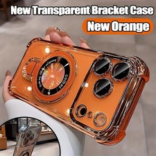 For iPhone 17 Pro Max 16 15 14 13 12 Shockproof Mag Safe Stand Case Lens Covers.