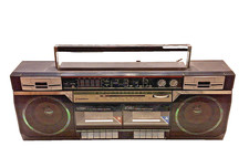 Tape Kassettenradio GoldStar TWC-7083 Ghettoblaster Double Cassette Recorder