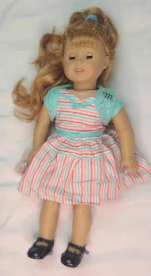 Muñeca American Girl Mary Ellen Larkin Beforever Excelente Estado Foto 2 de 4