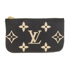 LOUIS VUITTON M80885 card key holder pochette cre coin purse Empreinte Bicol...