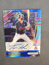2020 Panini Prizm Draft Picks Blue & Carolina Hyper Trevor Hauver #PDP99 1u6