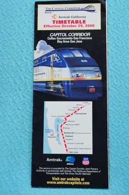 Capitol Corridor - Amtrak - October 29, 2000