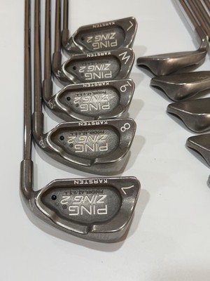 Ping Zing2 黒ドット PING Zing 2 Black Dot Iron Set 2-PW+LW PING JZ Stiff Steel Shafts