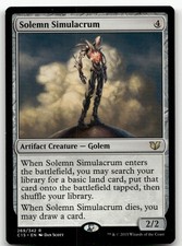 Solemn Simulacrum #269 (LP) Commander 2015 C15 Magic MTG