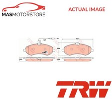 BRAKE PADS SET BRAKING PAD FRONT TRW GDB1718 P NEW OE REPLACEMENT