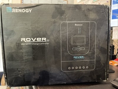 Renogy Rover 40A 12V/24V MPPT Solar Charge Controller - TESTED WORKING