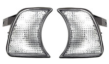 Frontblinker Set für 5er BMW E34 1987-1997 Blinker Weiß mit Fassung