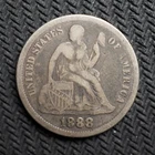 1888  *P *  SEATED LIBERTY SILVER DIME   **  **  FREE SHIPPING! C2609