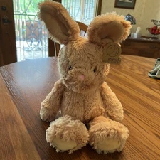 Large Light Brown Plush Bunny Rabbit Animal Adventure 16" NOS w tag