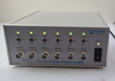 WARNER Instruments Corporation VC-6 Six Channel Valve Controller
