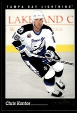 1992-93 O-Pee-Chee Premier !! Chris Kontos Rookie Tampa Bay Lightning #123