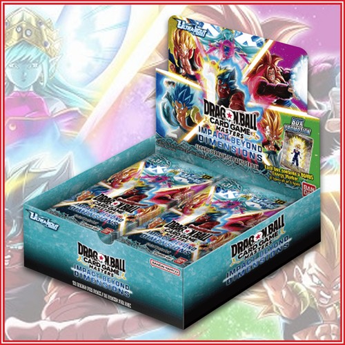 Dragon Ball Super Masters English Impact Beyond Dimensions Booster Box